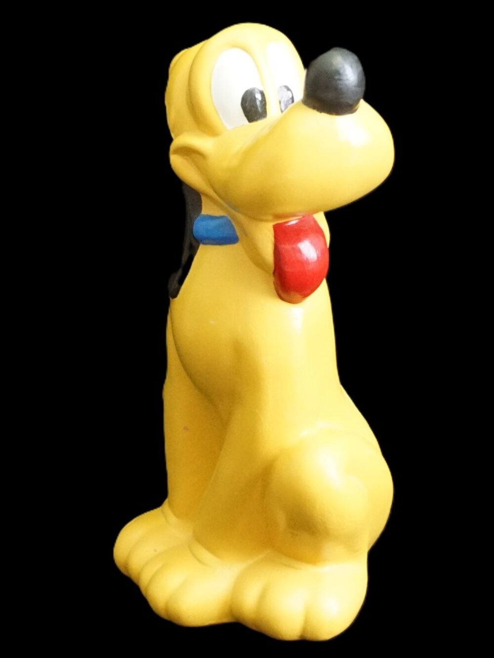 Vintage Disney Ceramic Hand Painted Pluto Figure